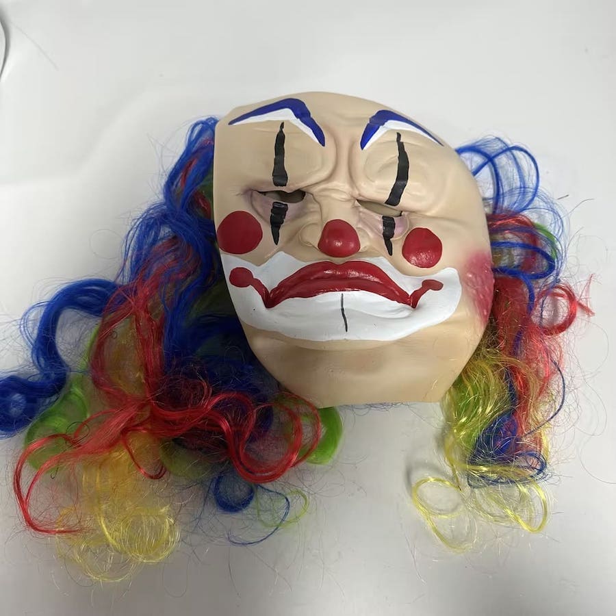 maska klauna za karnevalske odrasle
