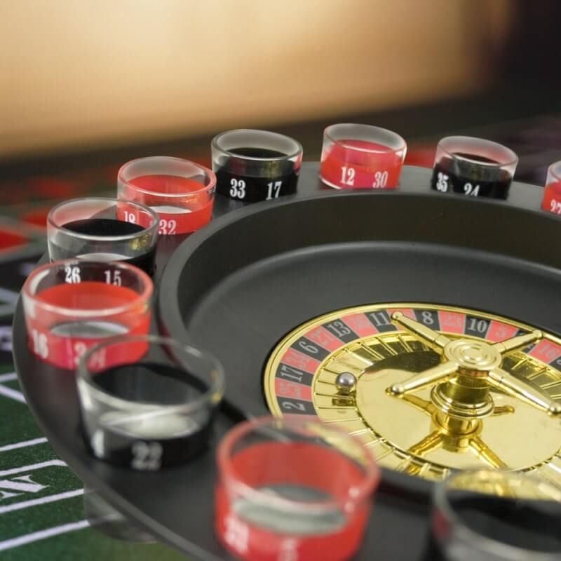 Shot roulette​ - Luksuzni rulet za piće za alkoholne čaše