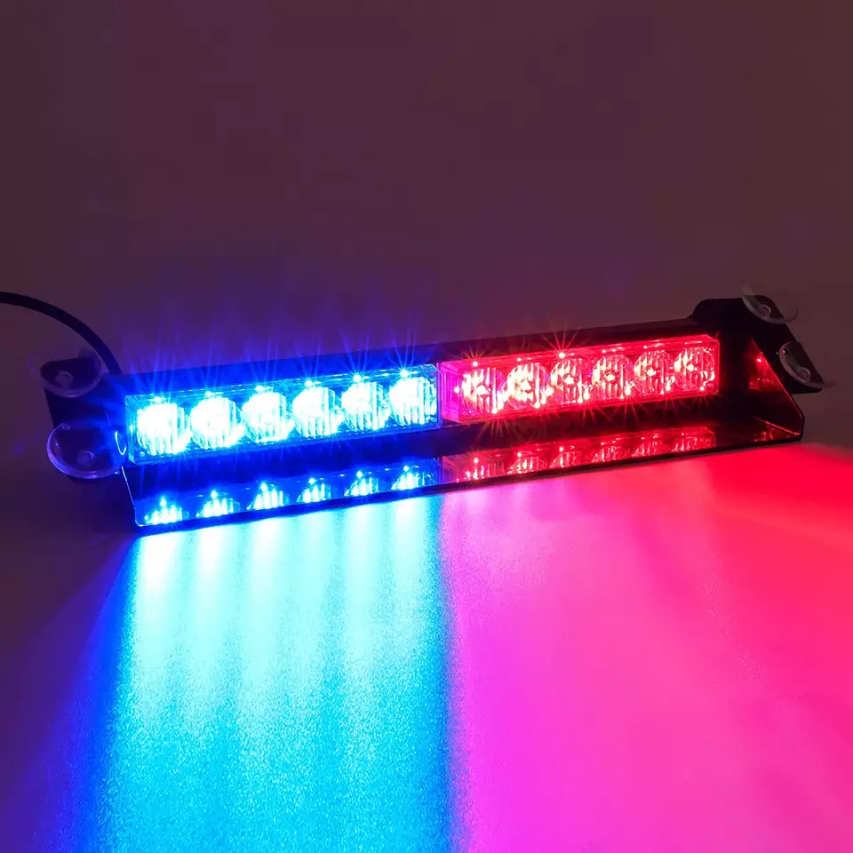 Bljeskajuće LED bljeskalice (svjetla) za auto s mogućnošću promjene boja i stilova bljeskanja