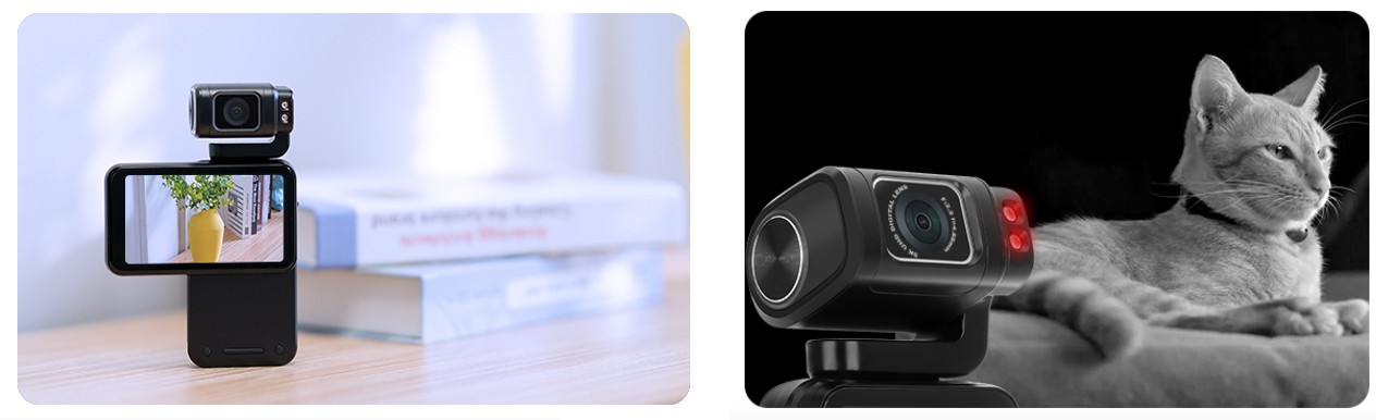 kamera s IC noćnim vidom, horizontalnim i vertikalnim snimanjem
