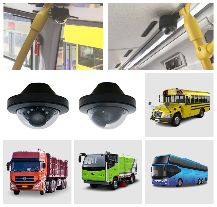 mini dome kamera za autobuse, trolejbuse, tramvaje, kombije, minibuseve, karavane, poluprikolice, prikolice, kamione