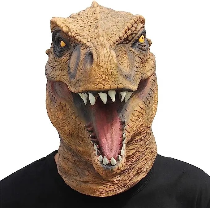 Dino maska - maska iz Jurskog parka za lice (maska za glavu)