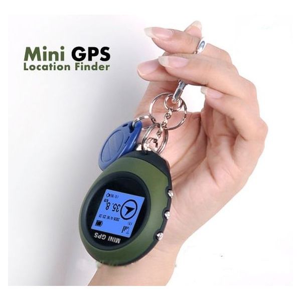 mini gps navigacija na privjesku za ključeve