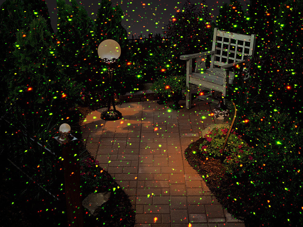 Božićni laserski projektor u boji za kućnu projekciju